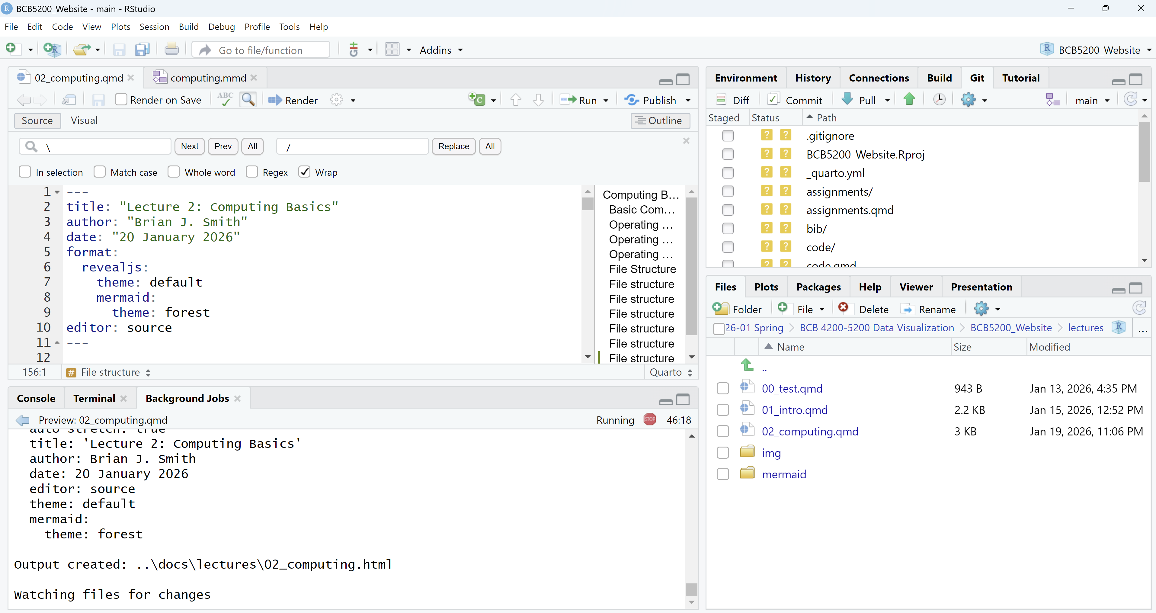 RStudio Project Example